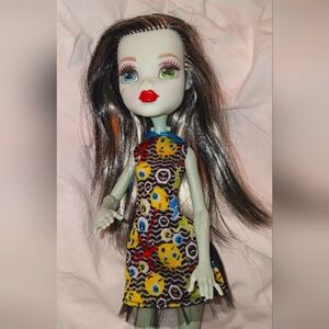Monster High Doll with Multicolor Dress